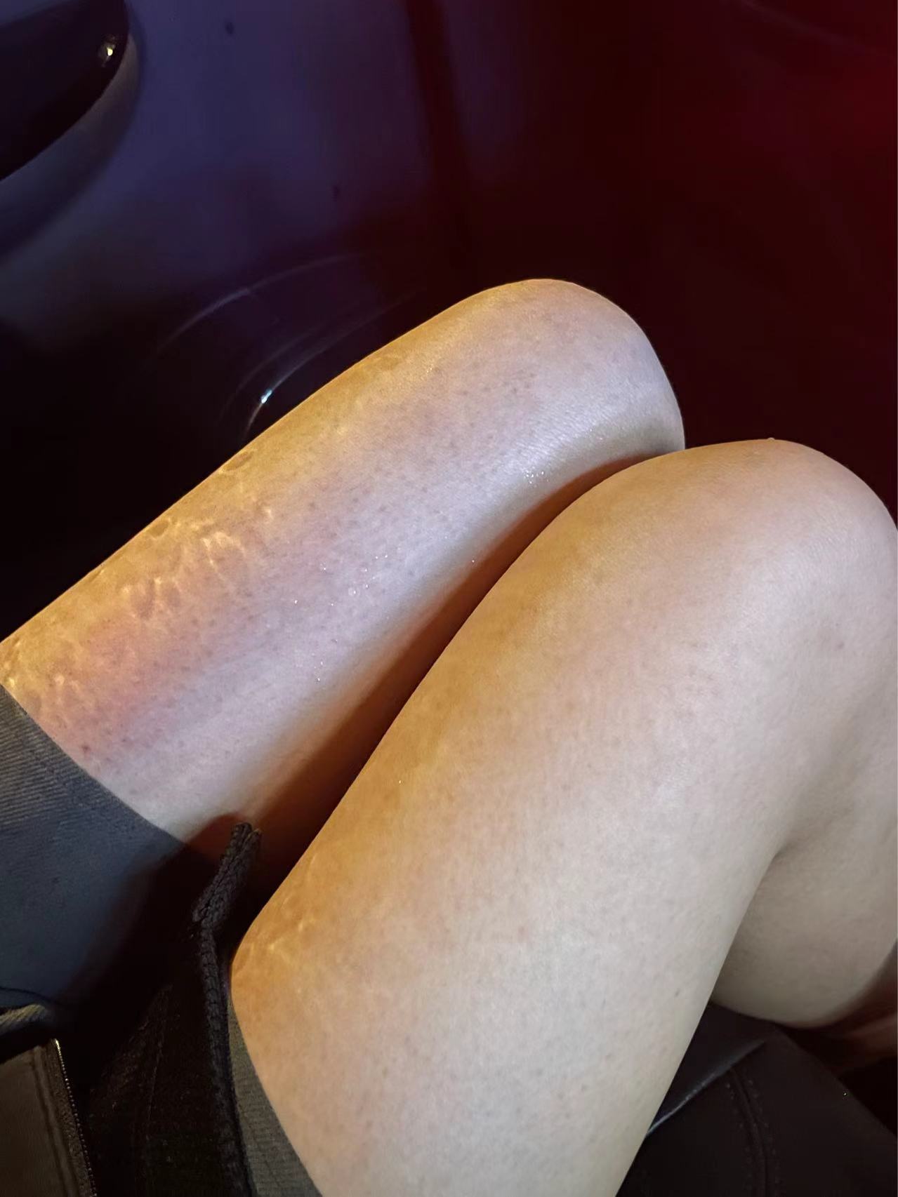 我宝贝完美的腿