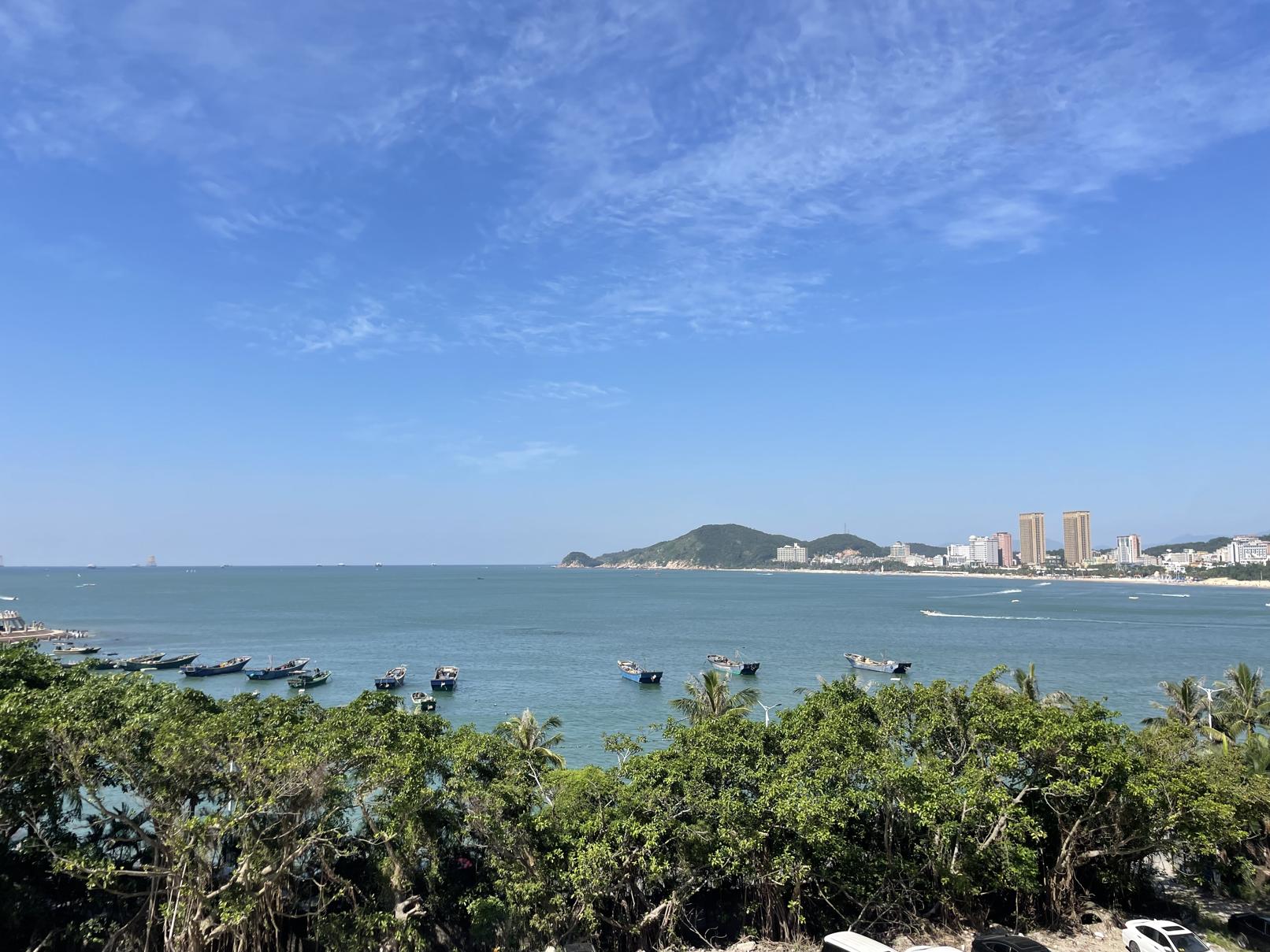 好漂亮的海陵岛
